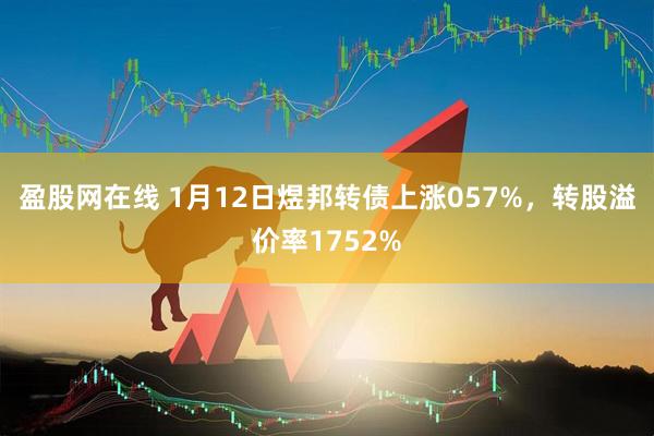 盈股网在线 1月12日煜邦转债上涨057%，转股溢价率1752%