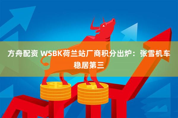 方舟配资 WSBK荷兰站厂商积分出炉：张雪机车稳居第三